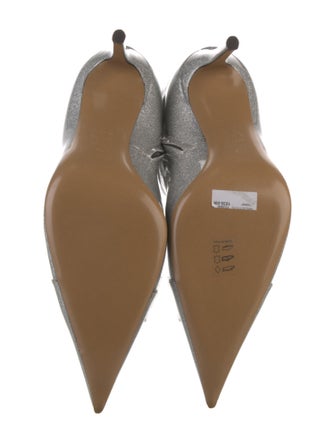 Alexandre Vauthier PVC Glitter Accents Boots