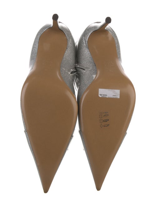 Alexandre Vauthier PVC Glitter Accents Boots