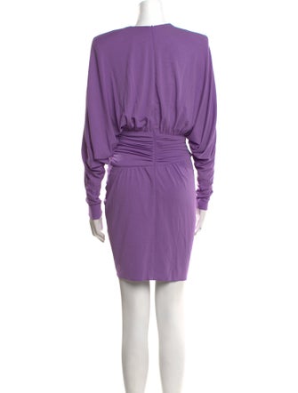 Alexandre Vauthier V-Neck Mini Dress