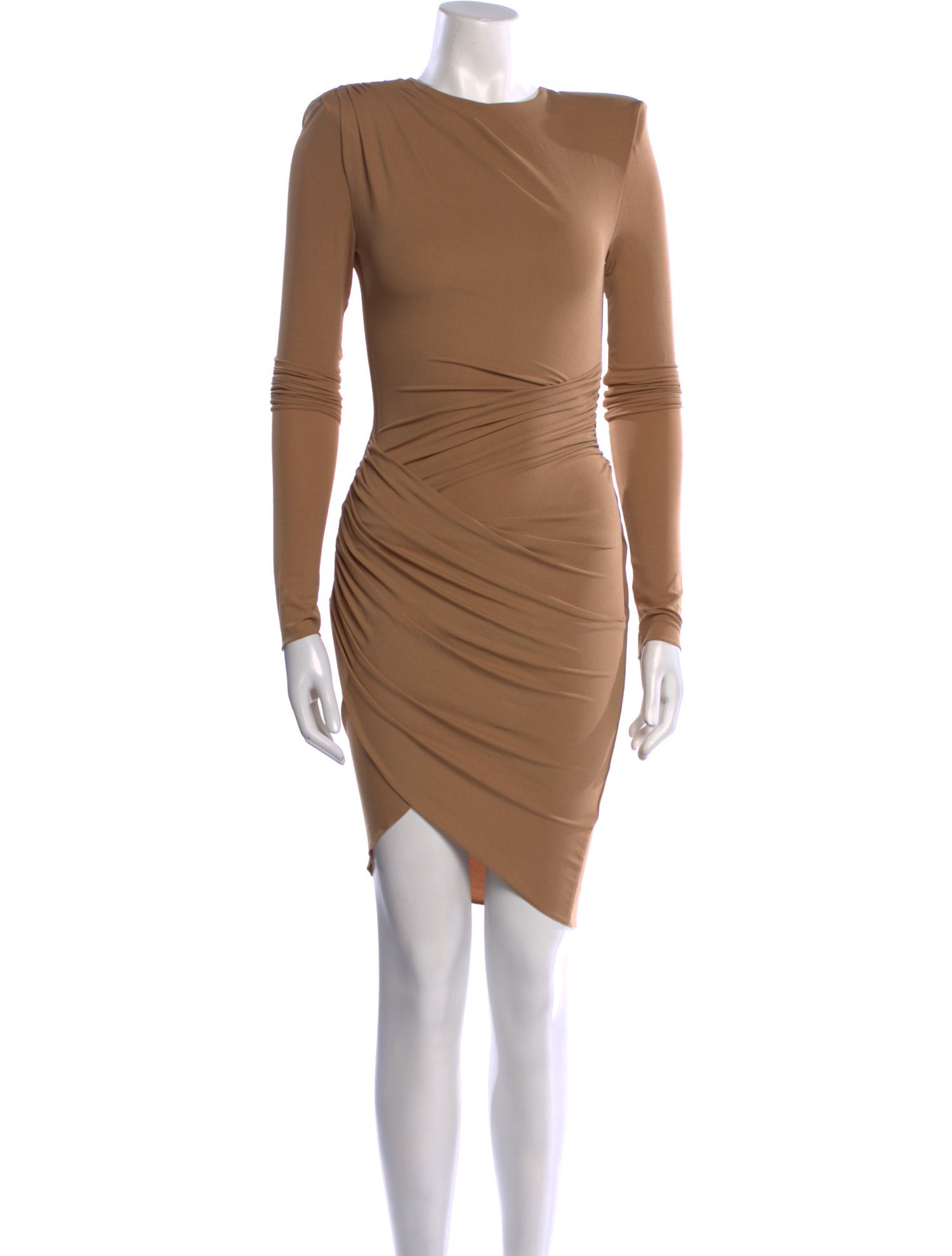 Alexandre Vauthier Bateau Neckline Knee-Length Dress w/ Tags