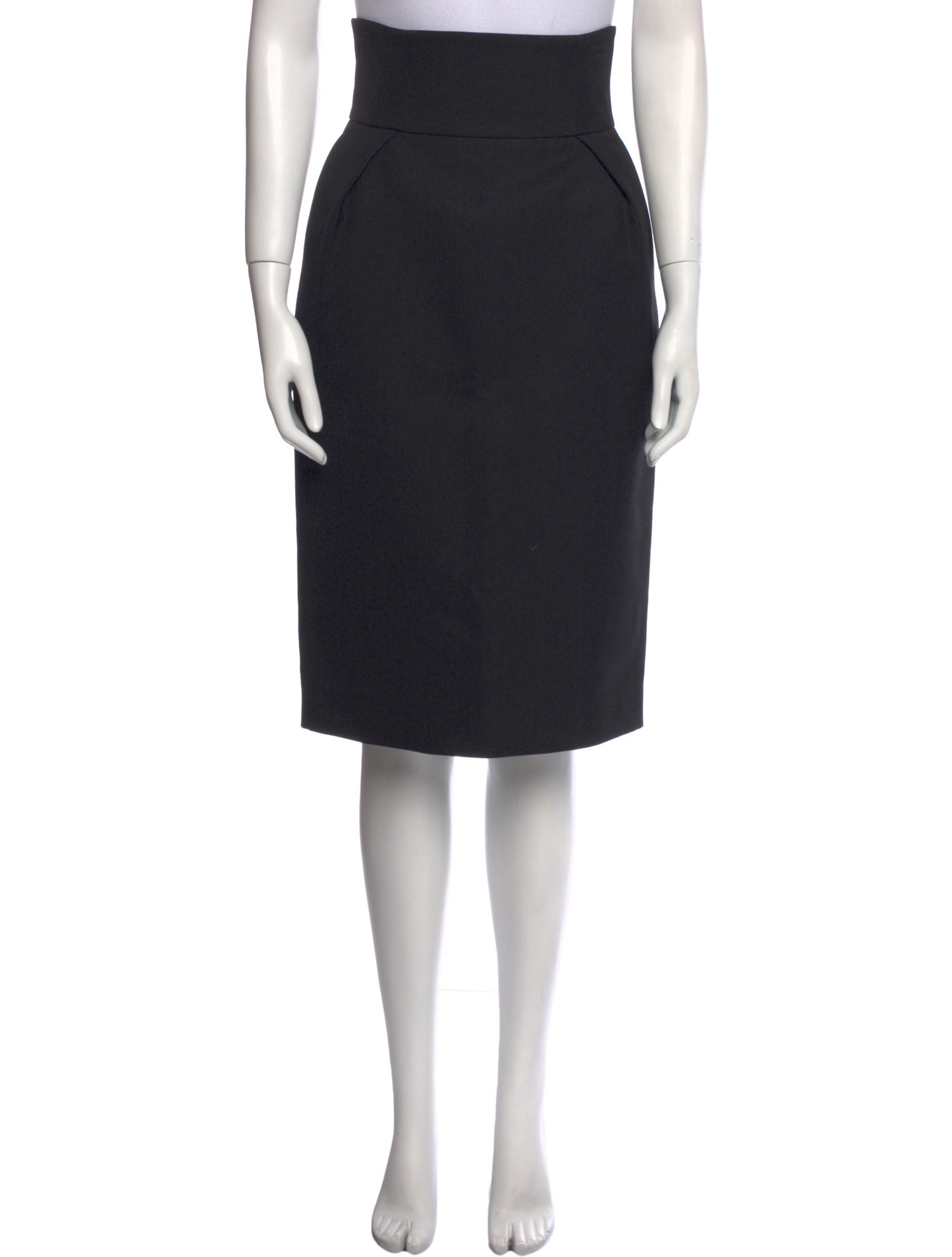 Alexandre Vauthier Wool Knee-Length Skirt w/ Tags