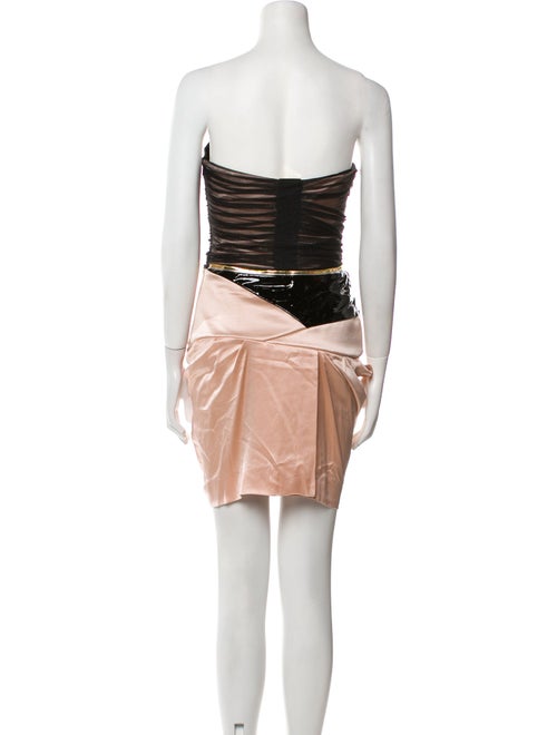 Alexandre Vauthier Silk Mini Dress