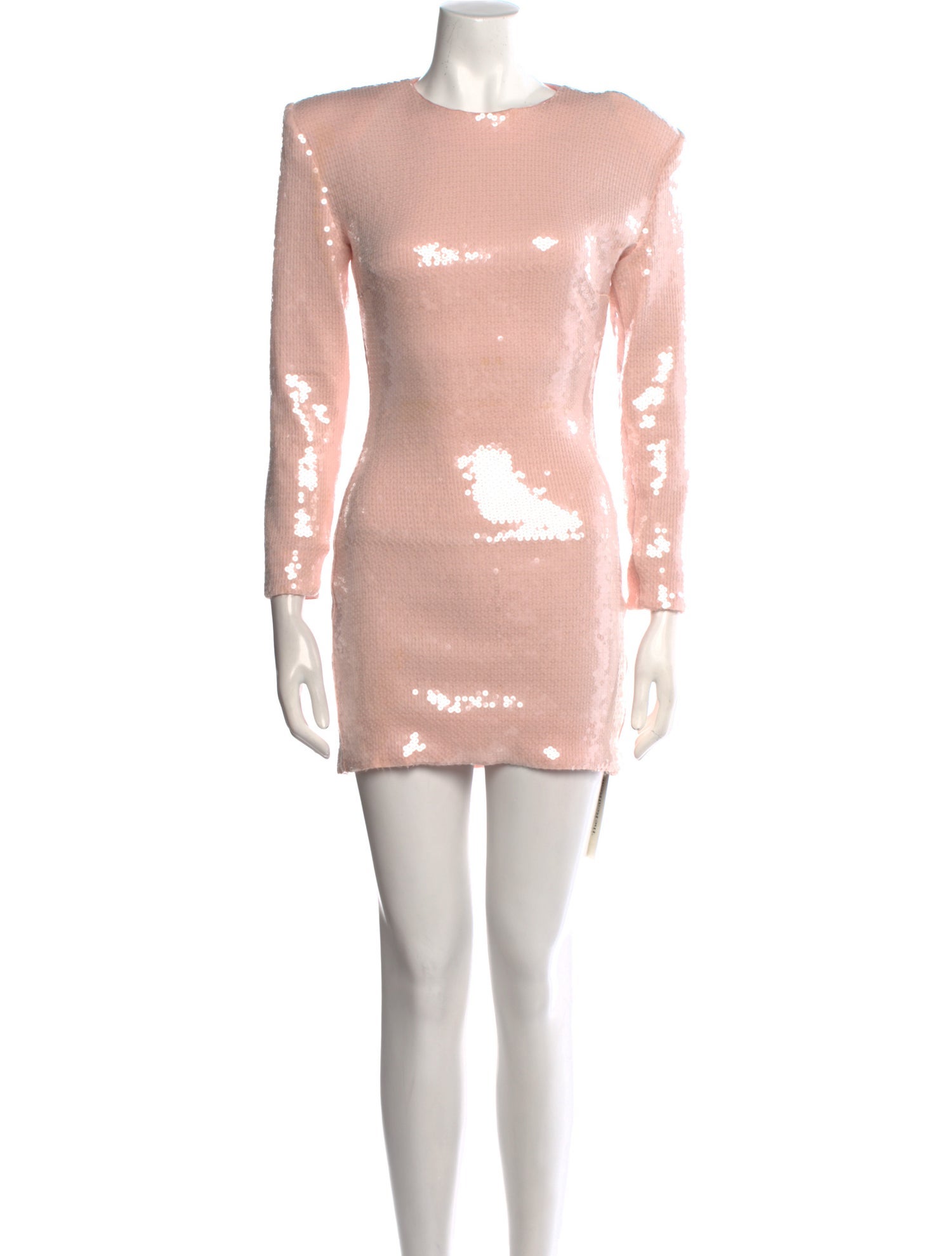 Alexandre Vauthier Crew Neck Mini Dress