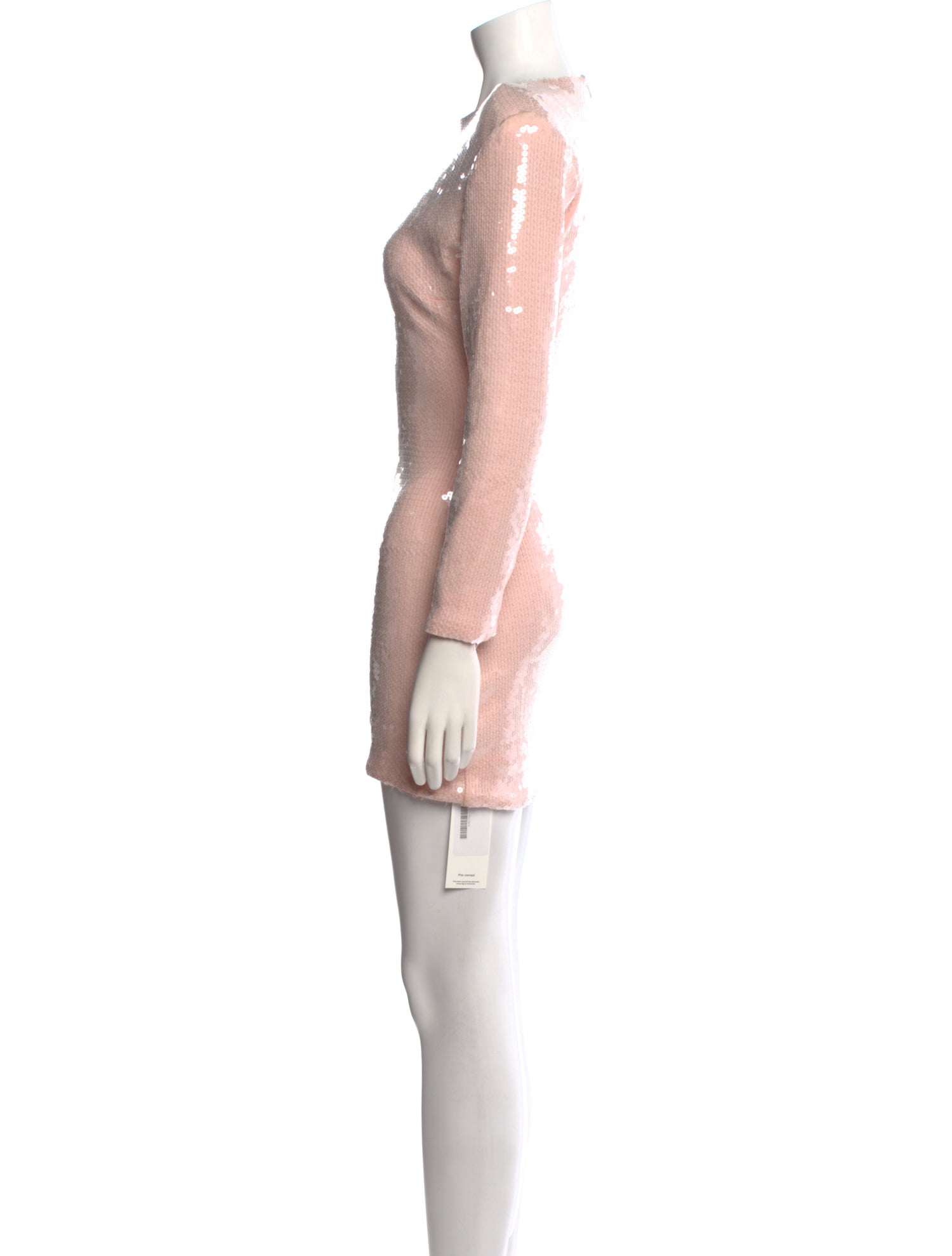 Alexandre Vauthier Crew Neck Mini Dress