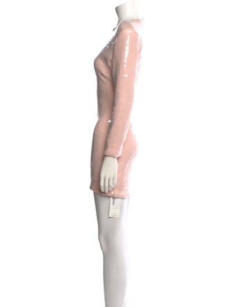 Alexandre Vauthier Crew Neck Mini Dress