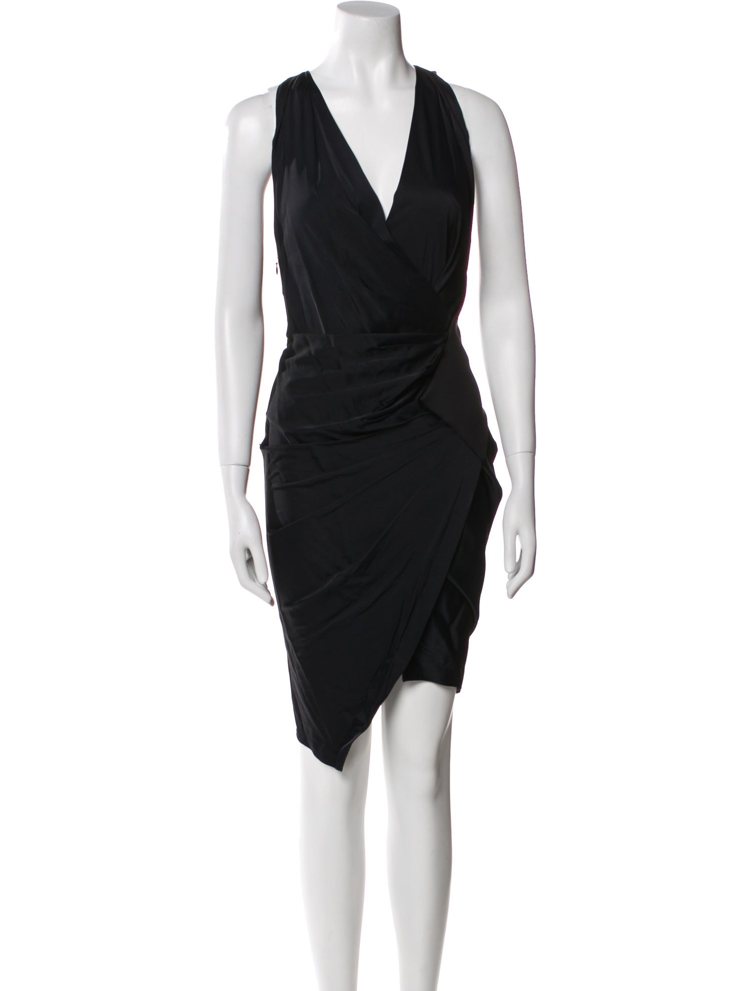 Alexandre Vauthier V-Neck Midi Length Dress