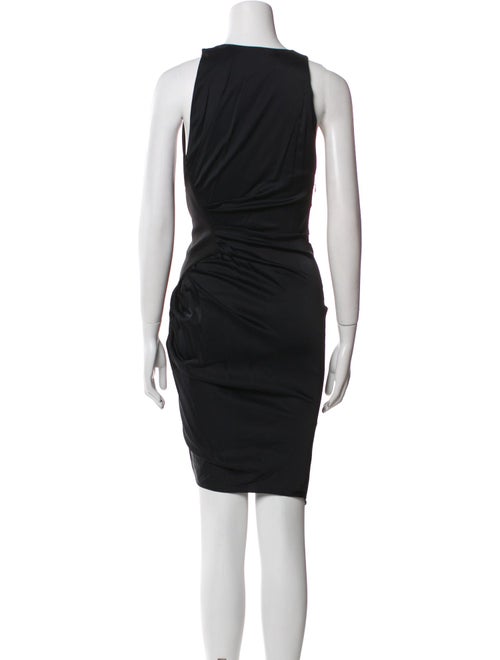 Alexandre Vauthier V-Neck Midi Length Dress
