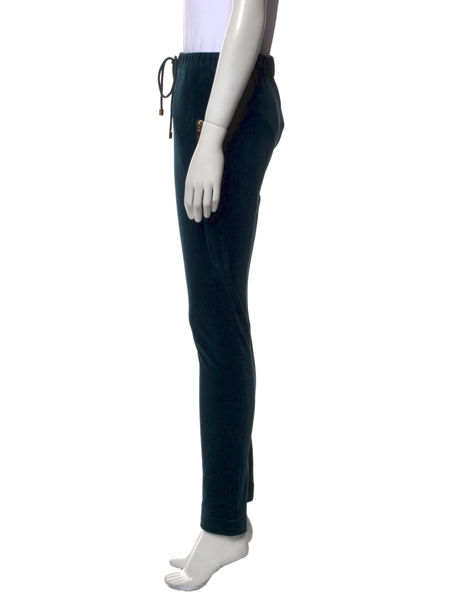 Alexandre Vauthier Velour Skinny Leg Pants w/ Tags