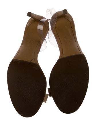 Alexandre Vauthier Suede Slides