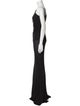 Alexandre Vauthier One-Shoulder Long Dress