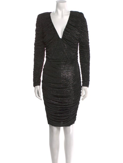 Alexandre Vauthier V-Neck Mini Dress