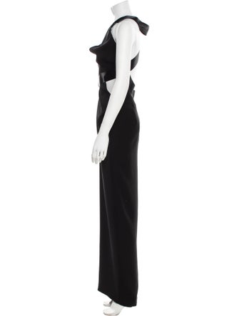 Alexandre Vauthier One-Shoulder Long Dress