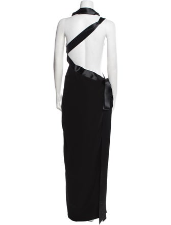 Alexandre Vauthier One-Shoulder Long Dress