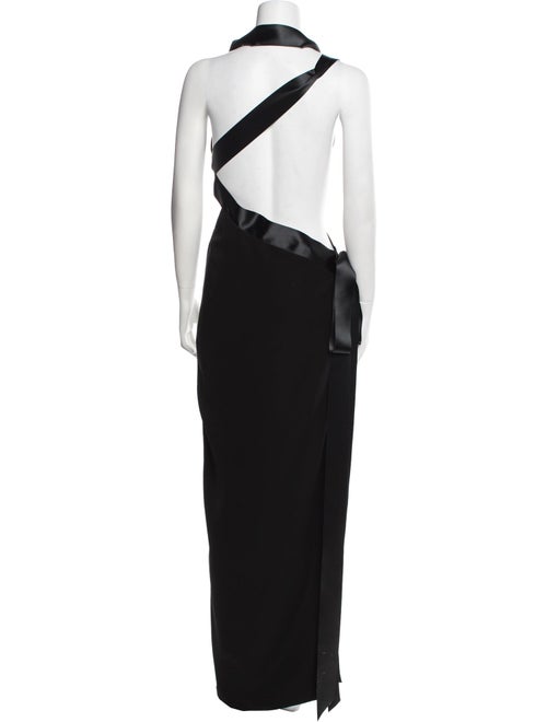 Alexandre Vauthier One-Shoulder Long Dress