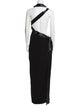 Alexandre Vauthier One-Shoulder Long Dress