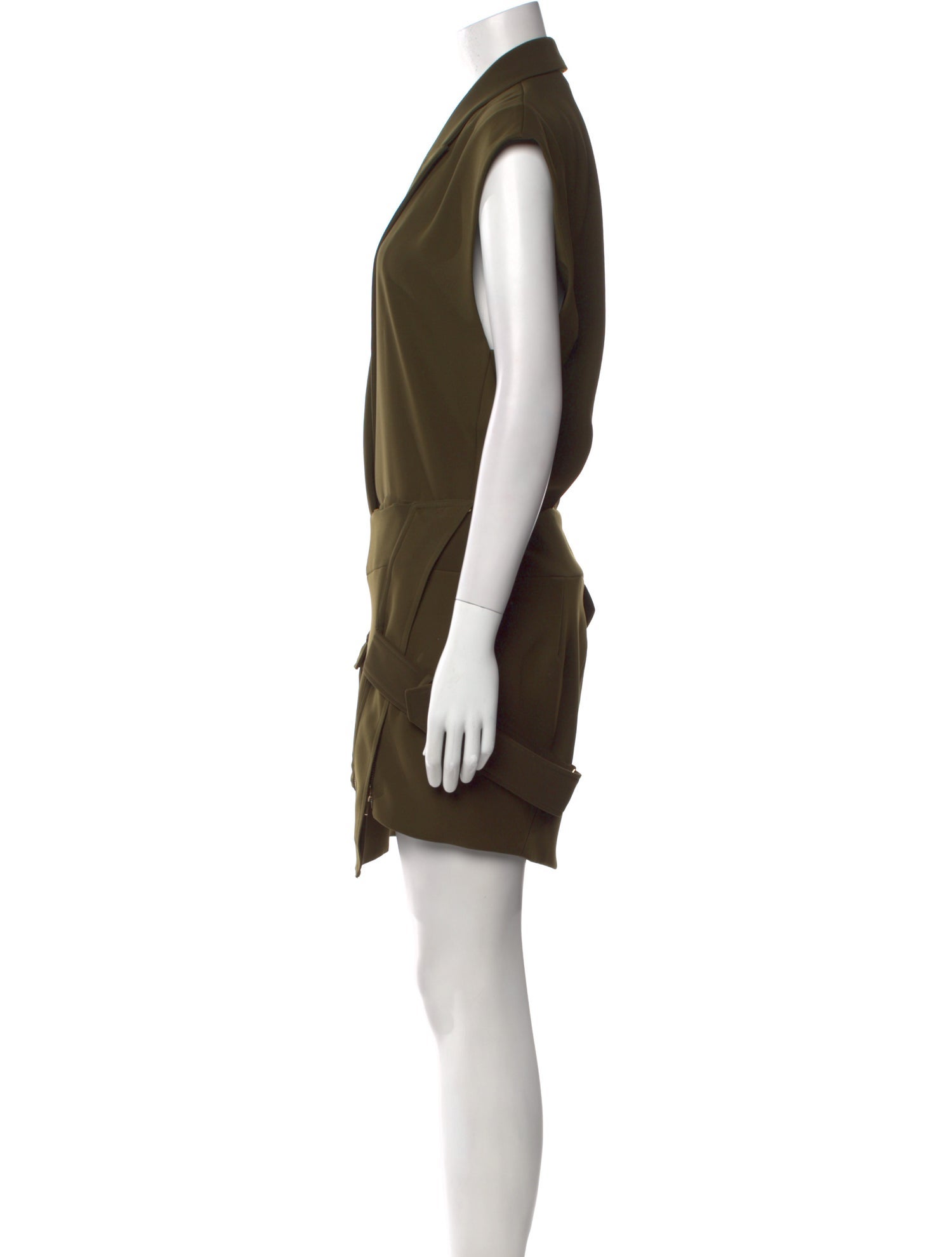 Alexandre Vauthier V-Neck Mini Dress w/ Tags