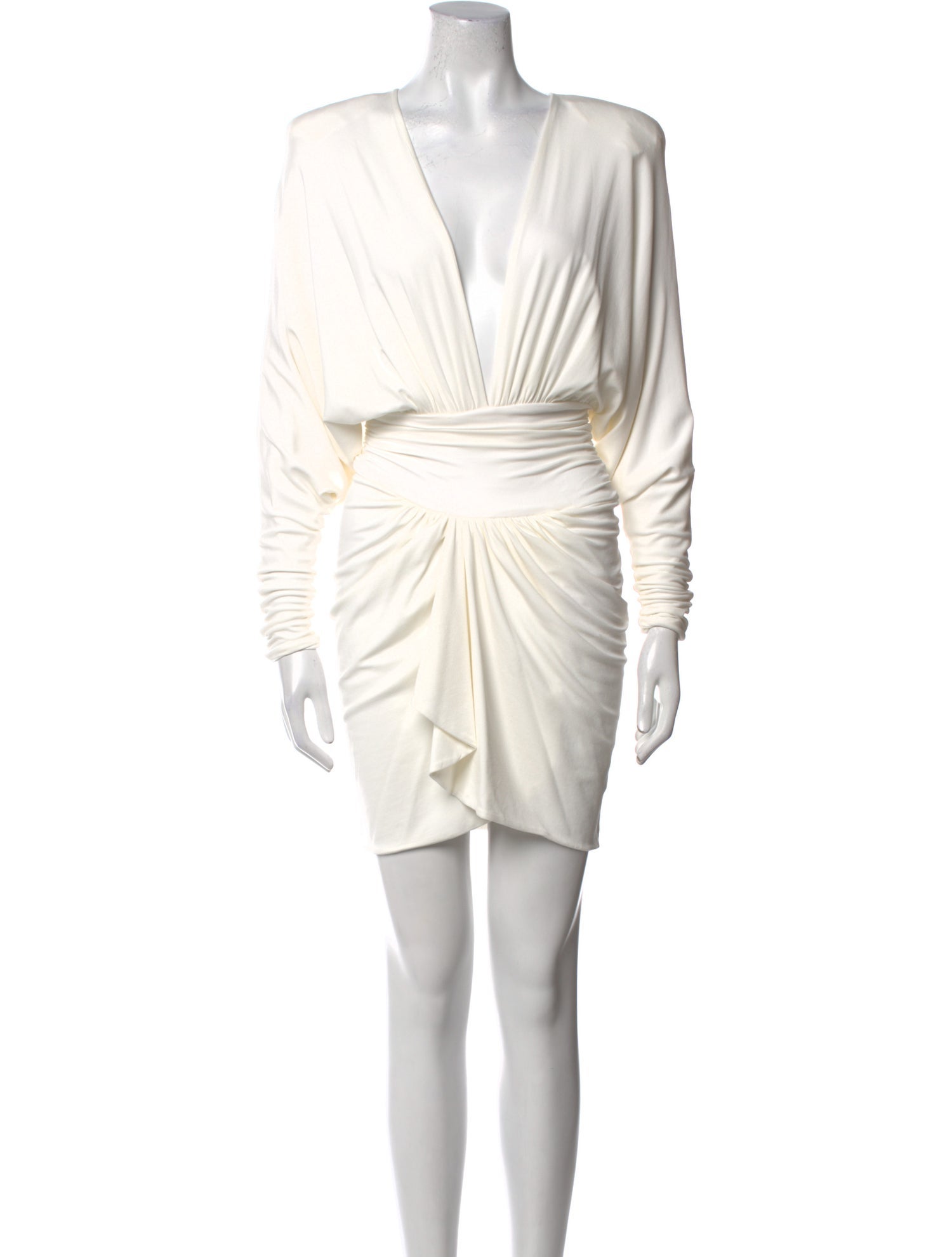 Alexandre Vauthier V-Neck Mini Dress