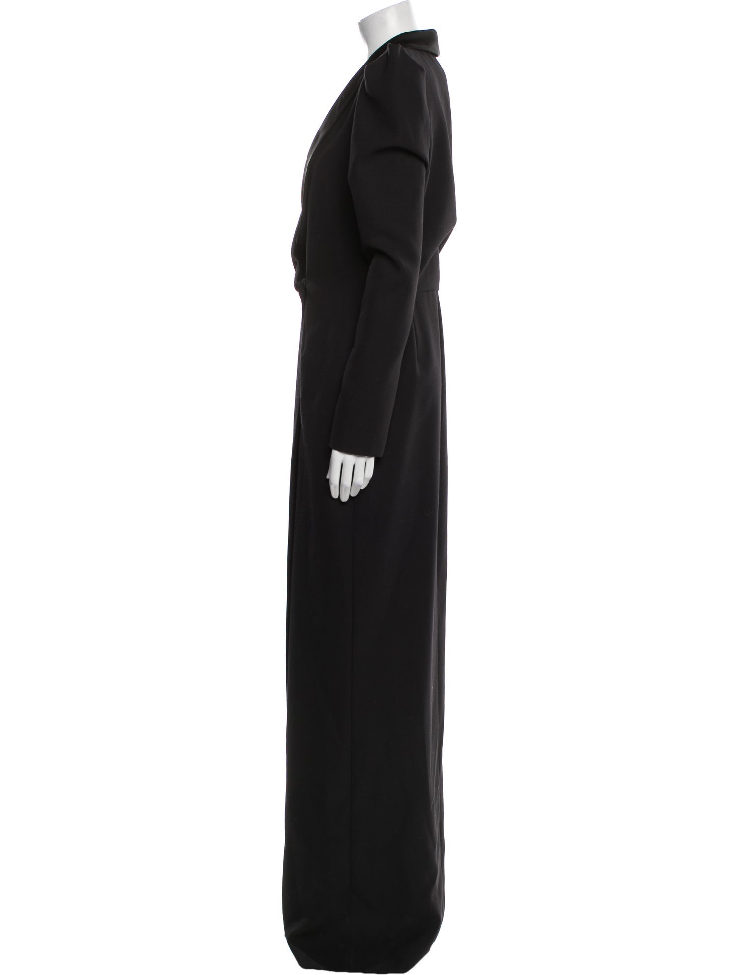 Alexandre Vauthier Wool Long Dress