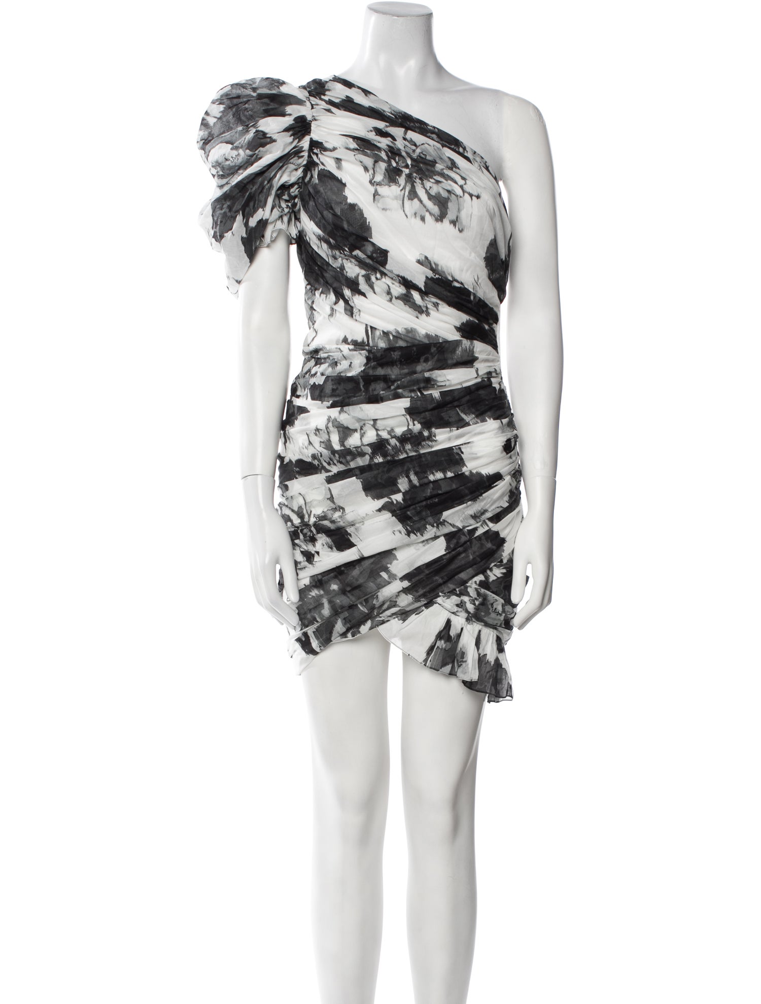 Alexandre Vauthier Printed Mini Dress
