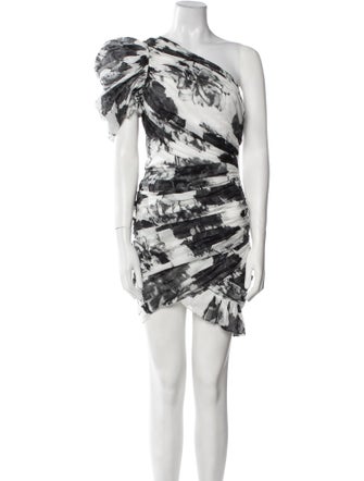 Alexandre Vauthier Printed Mini Dress