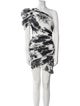 Alexandre Vauthier Printed Mini Dress