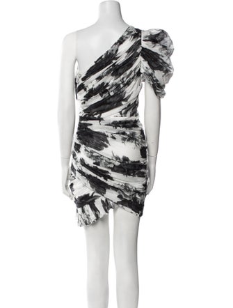 Alexandre Vauthier Printed Mini Dress
