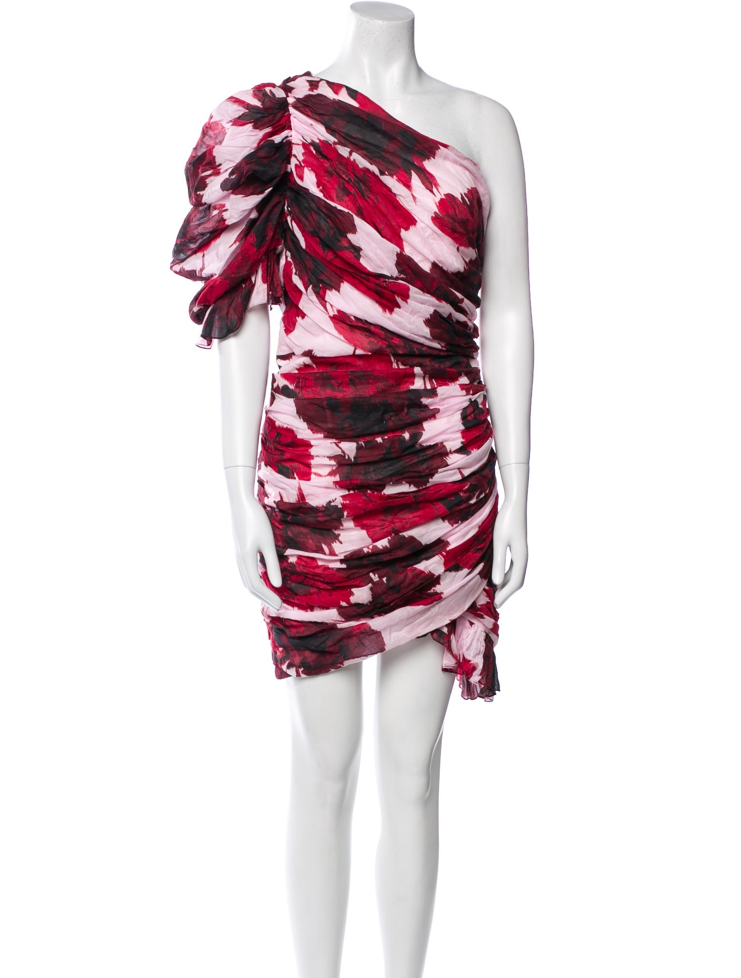 Alexandre Vauthier Printed Knee-Length Dress