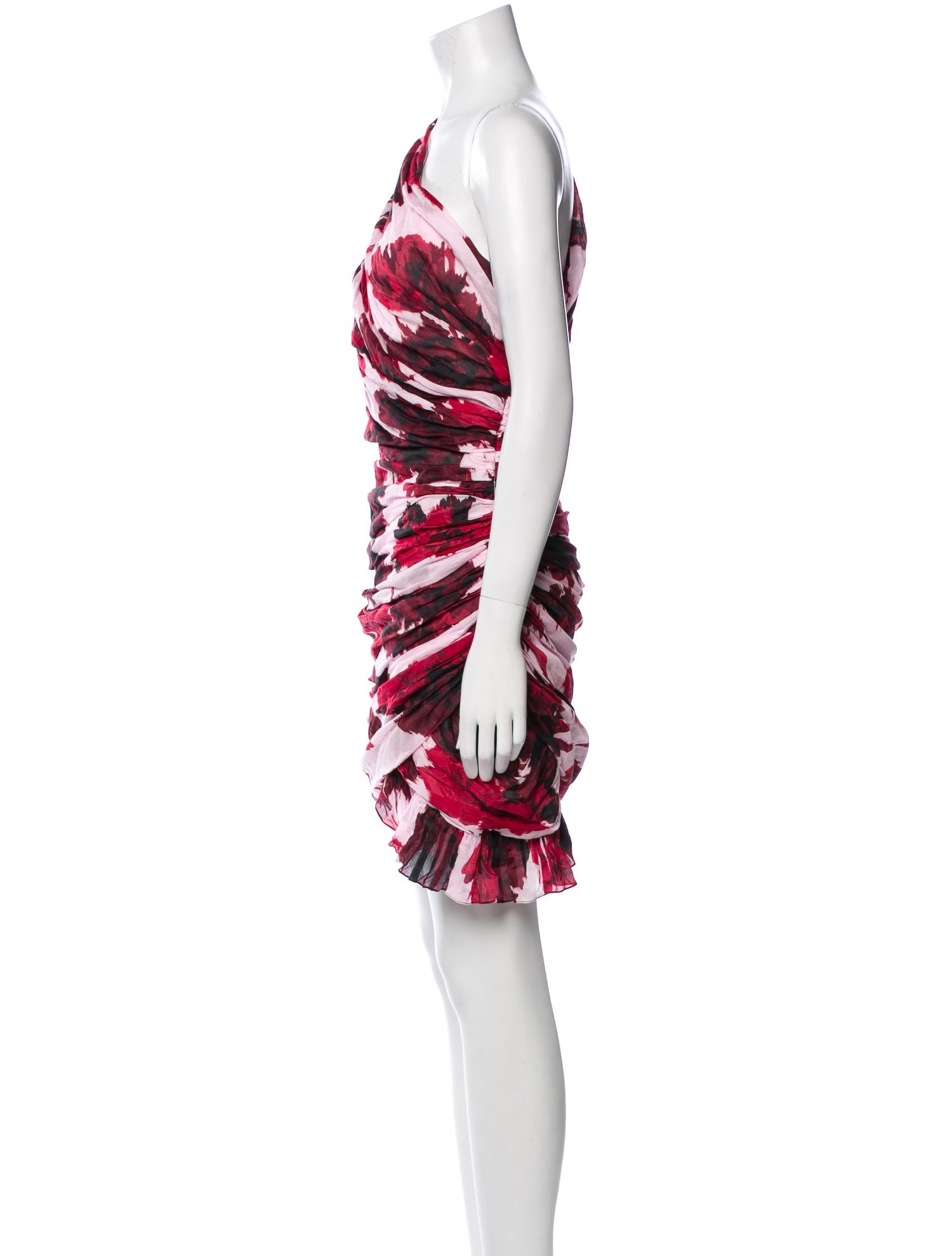 Alexandre Vauthier Printed Knee-Length Dress
