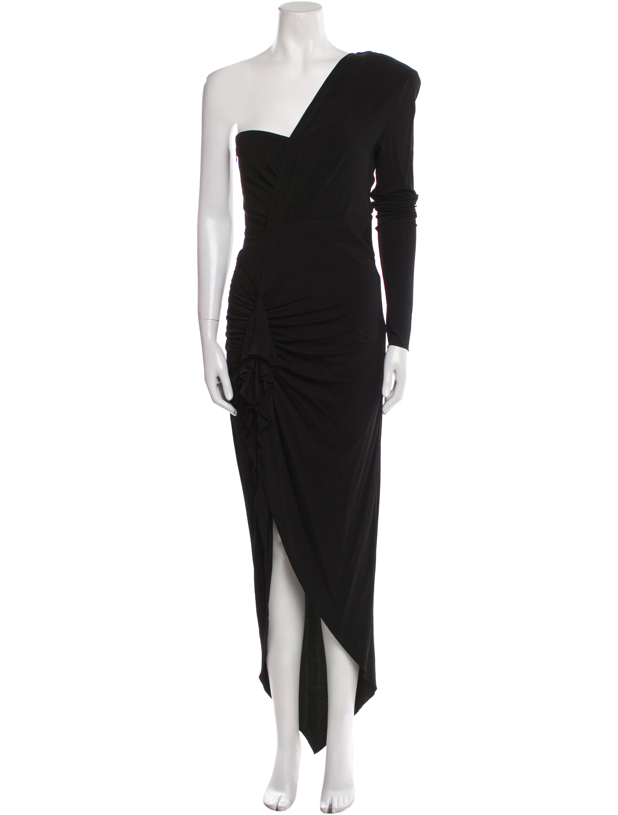 Alexandre Vauthier One-Shoulder Midi Length Dress