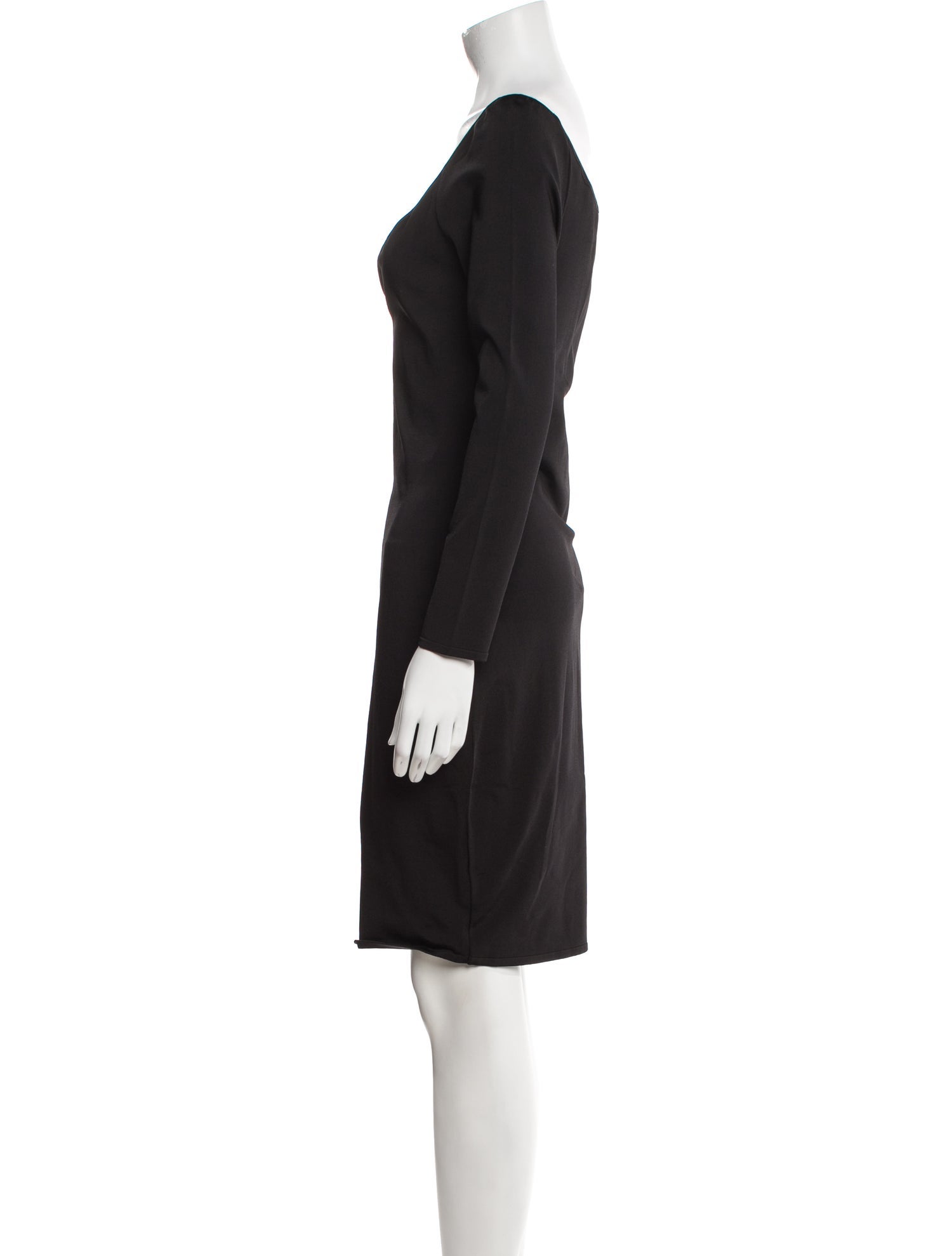 Alexandre Vauthier V-Neck Knee-Length Dress w/ Tags