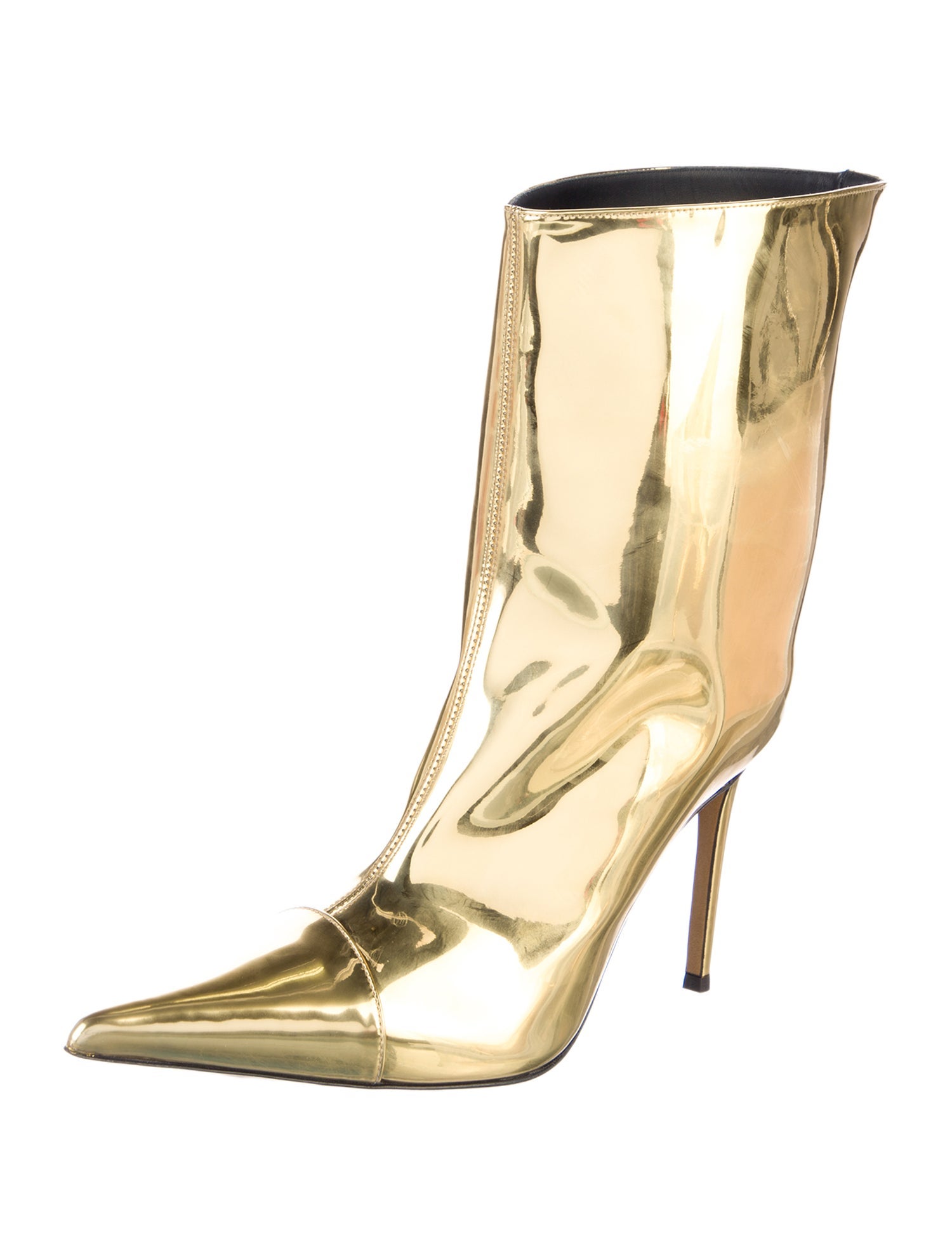 Alexandre Vauthier Patent Leather Boots