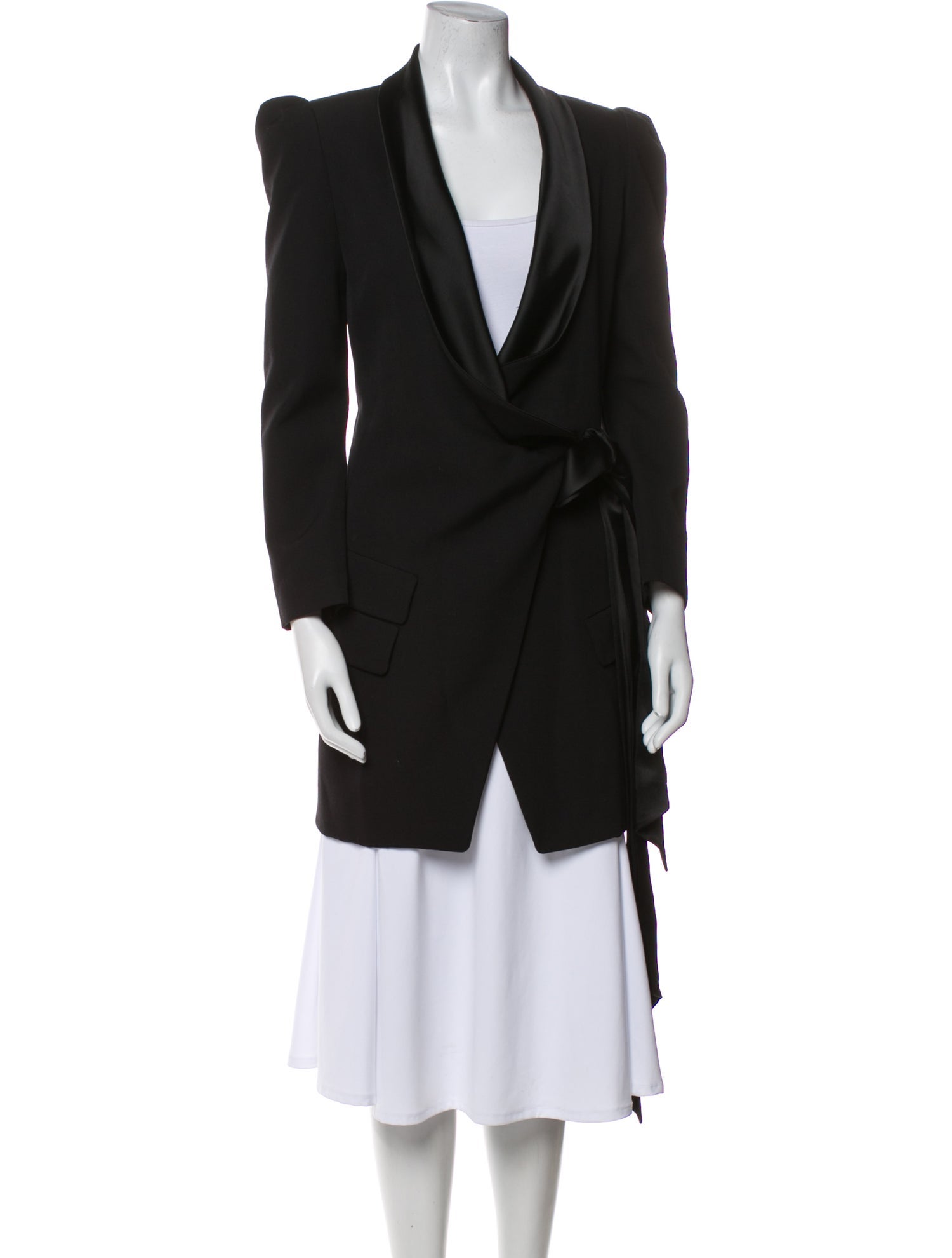 Alexandre Vauthier Wool Coat