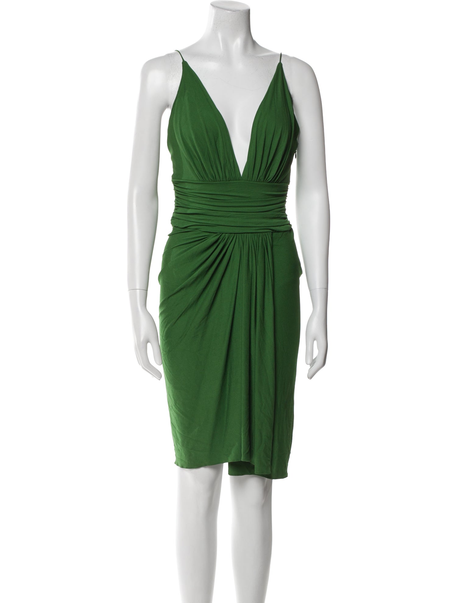 Alexandre Vauthier V-Neck Mini Dress