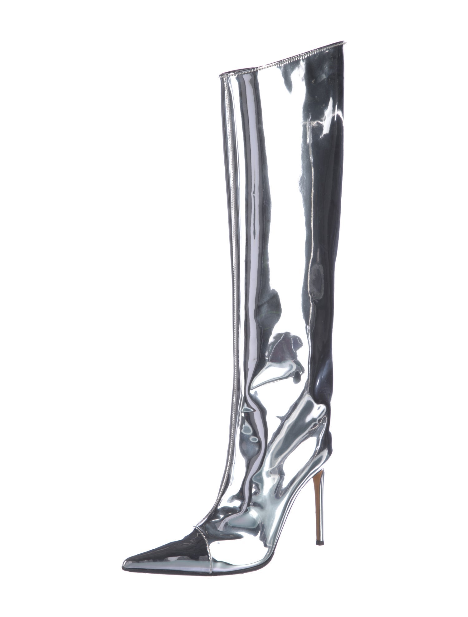 Alexandre Vauthier Patent Leather Rain Boots