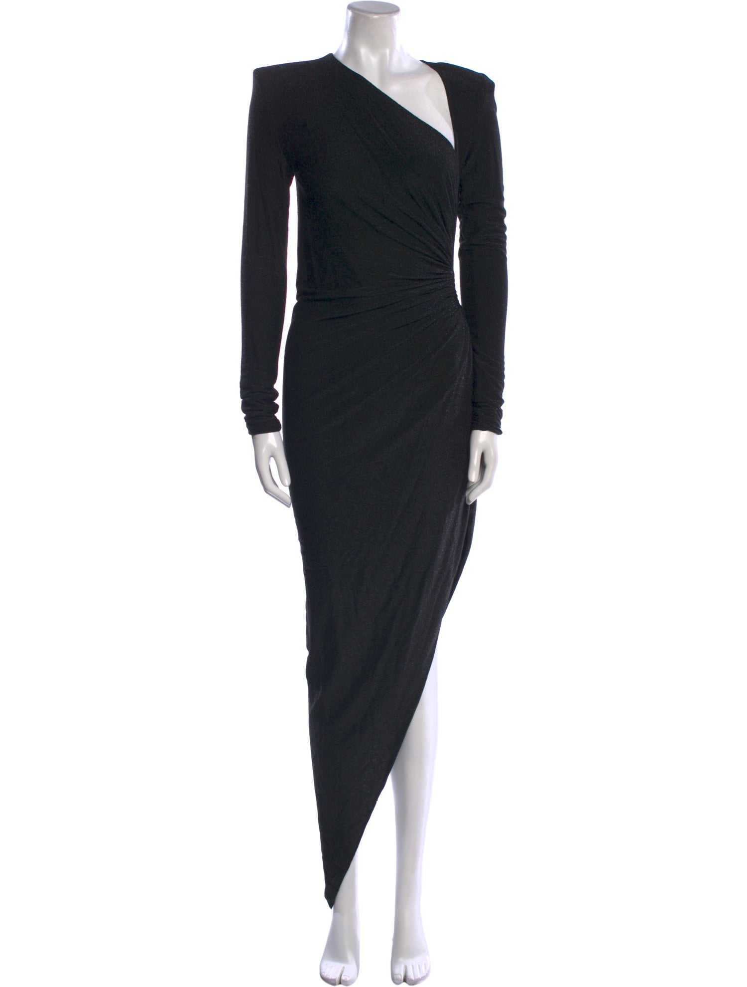 Alexandre Vauthier V-Neck Long Dress