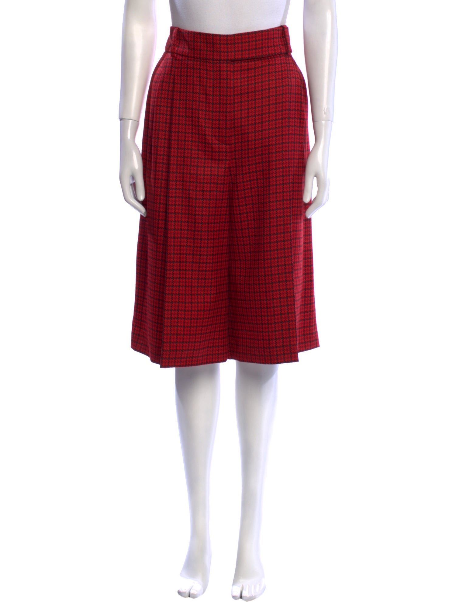 Alexandre Vauthier Wool Wide Leg Pants