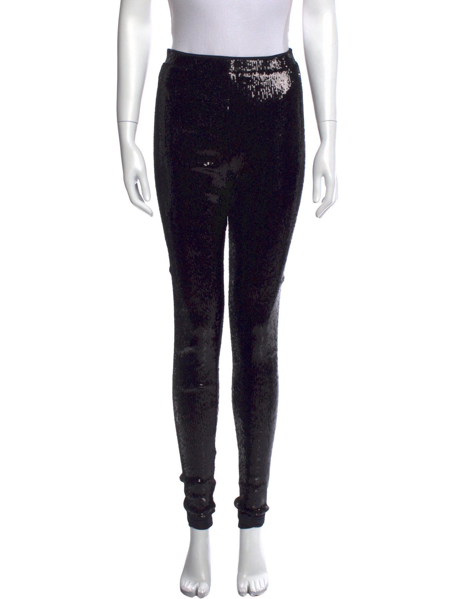 Alexandre Vauthier Printed Skinny Leg Pants