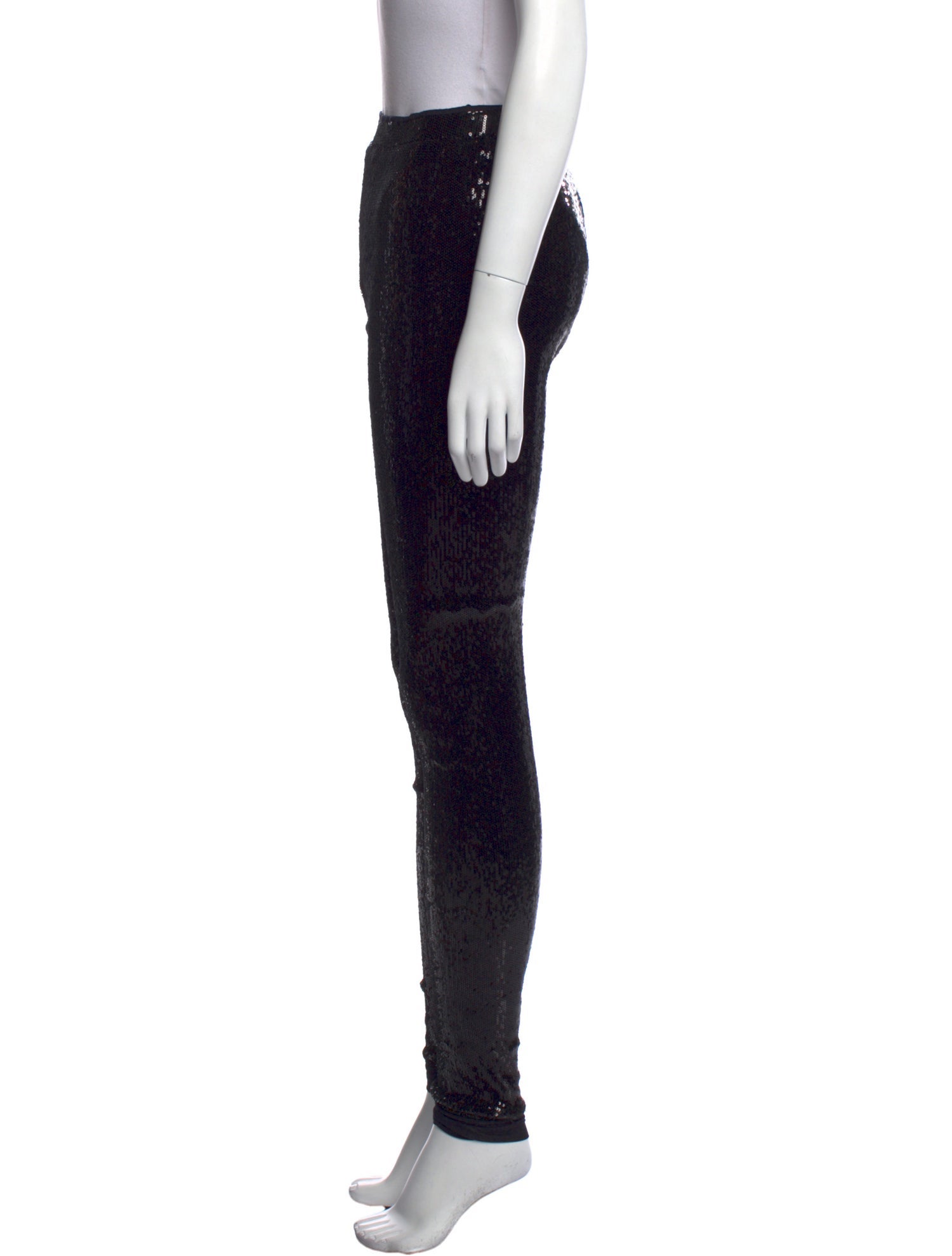 Alexandre Vauthier Printed Skinny Leg Pants