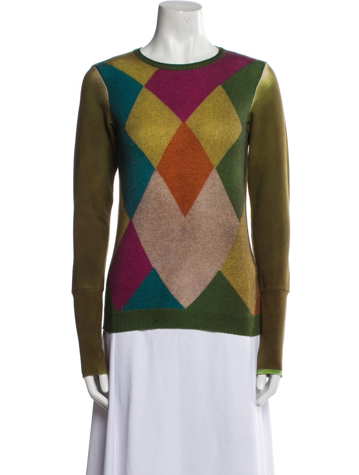 Avant Toi Cashmere Printed Sweater