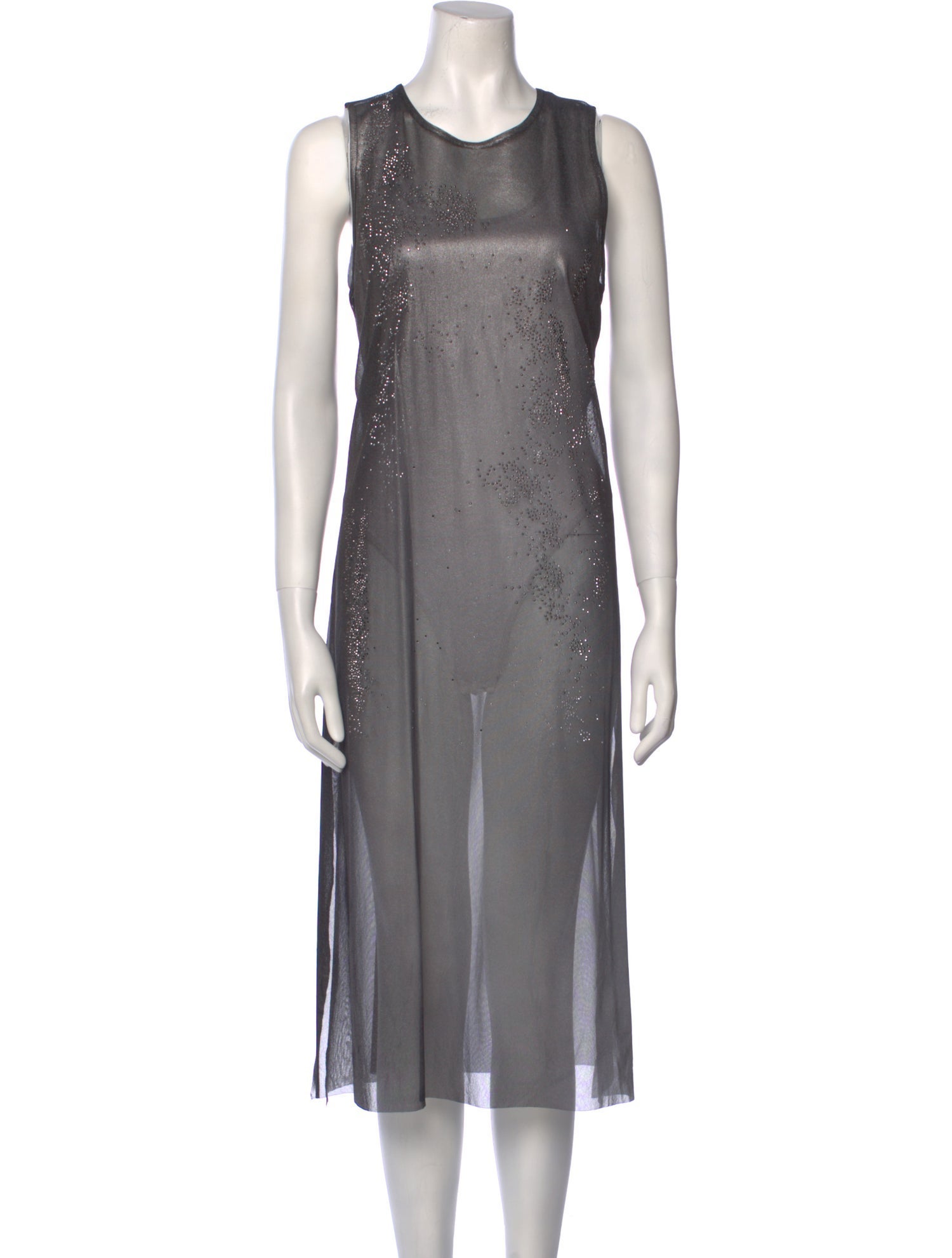 Avant Toi Silk Midi Length Dress