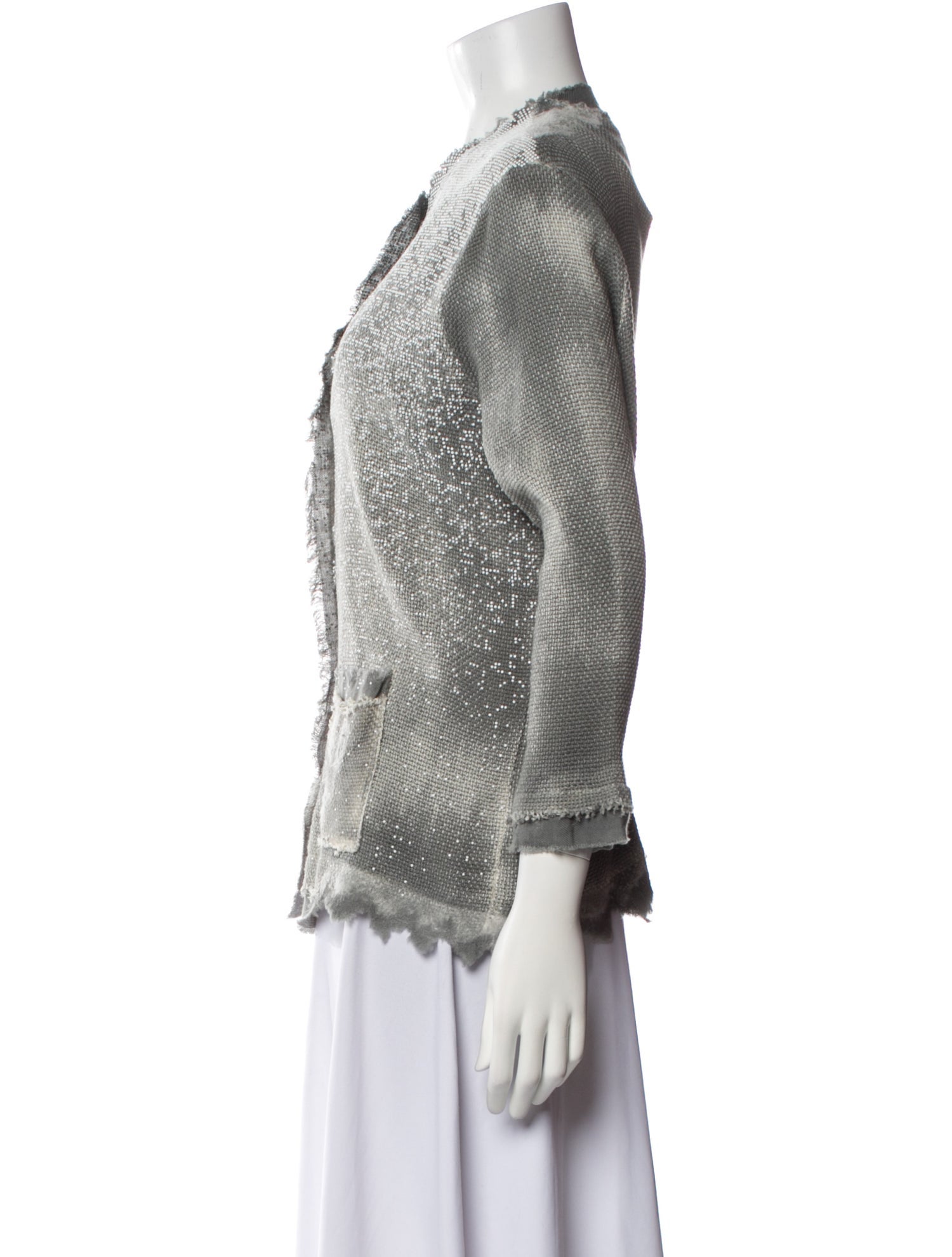 Avant Toi Tweed Pattern Jacket