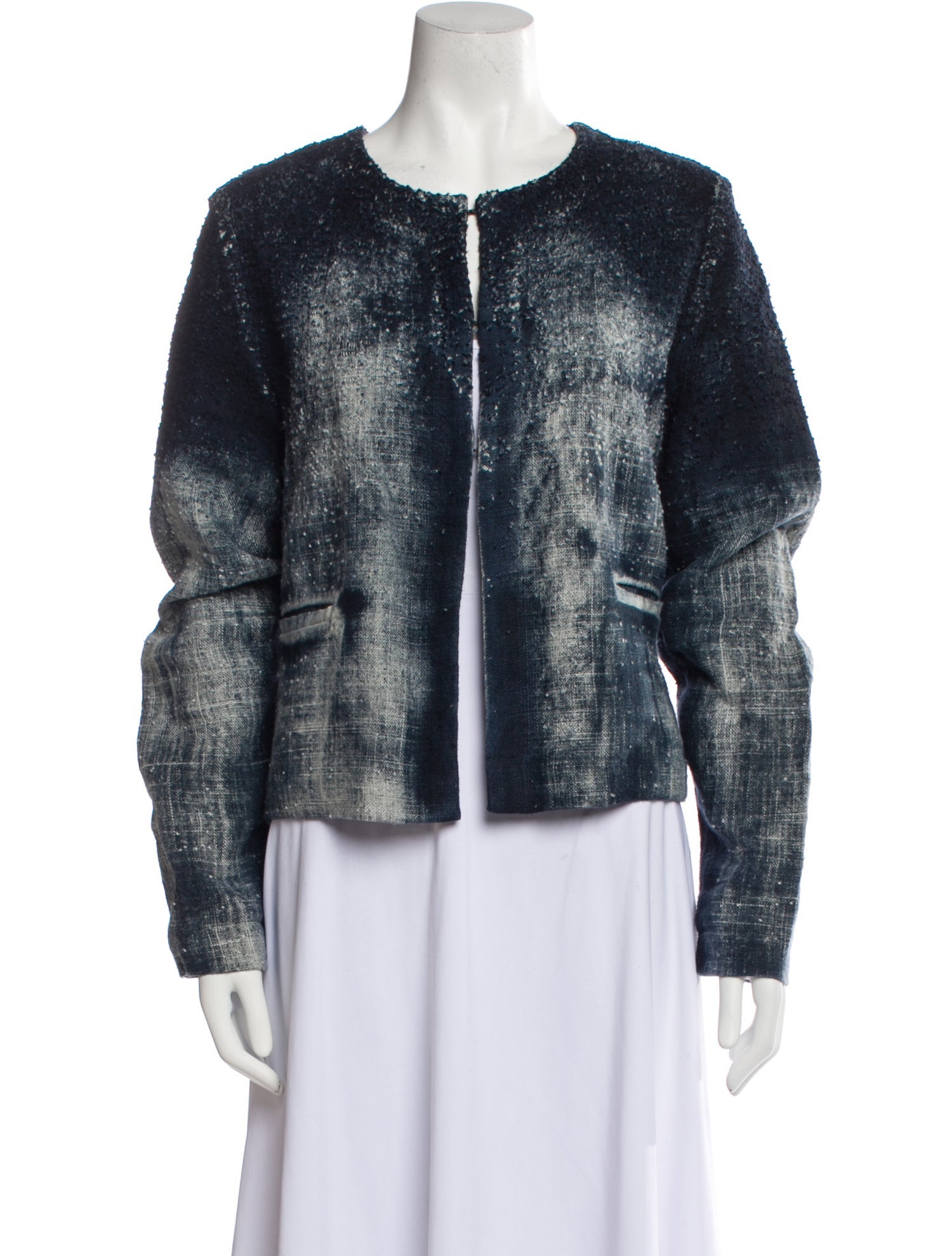 Avant Toi Linen Printed Jacket