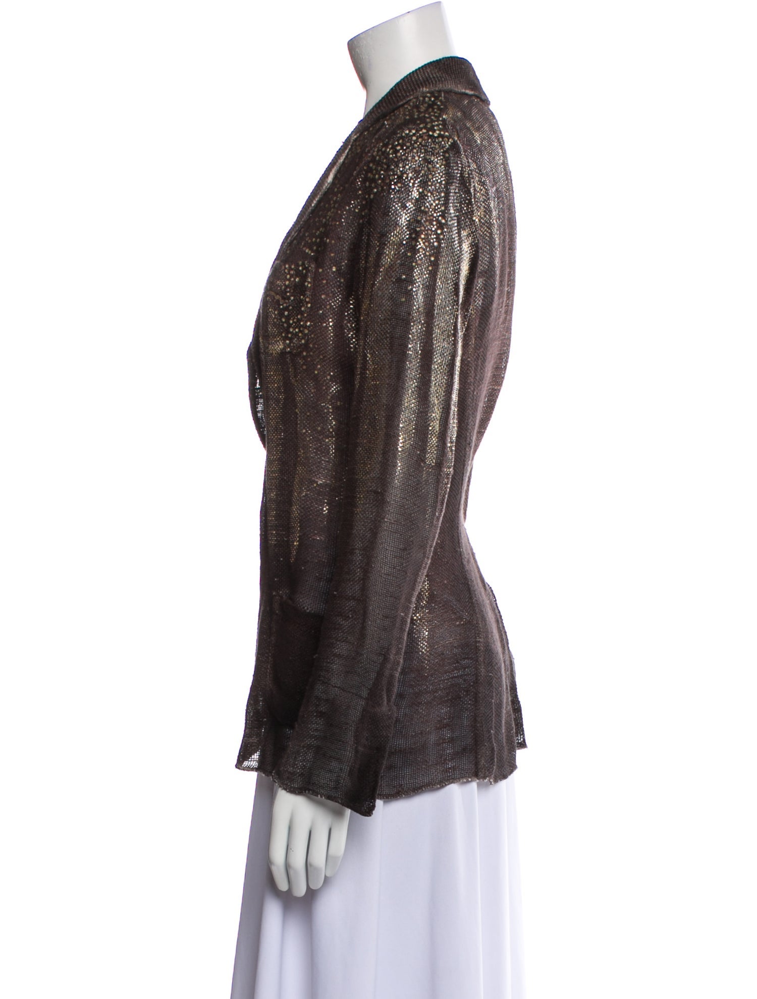 Avant Toi Linen V-Neck Sweater