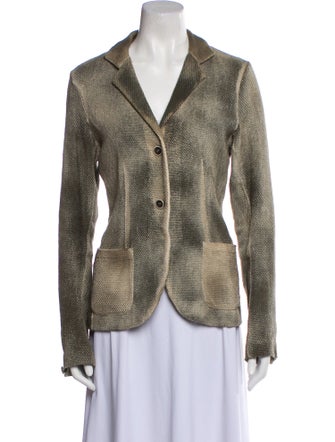 Avant Toi Printed Blazer