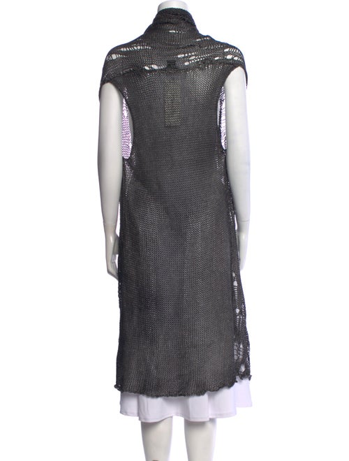 Avant Toi Linen Open Front Sweater