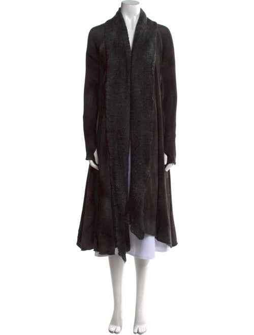 Avant Toi Merino Wool Open Front Sweater