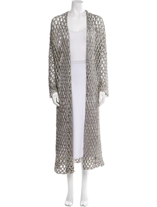 Avant Toi Printed V-Neck Sweater w/ Tags