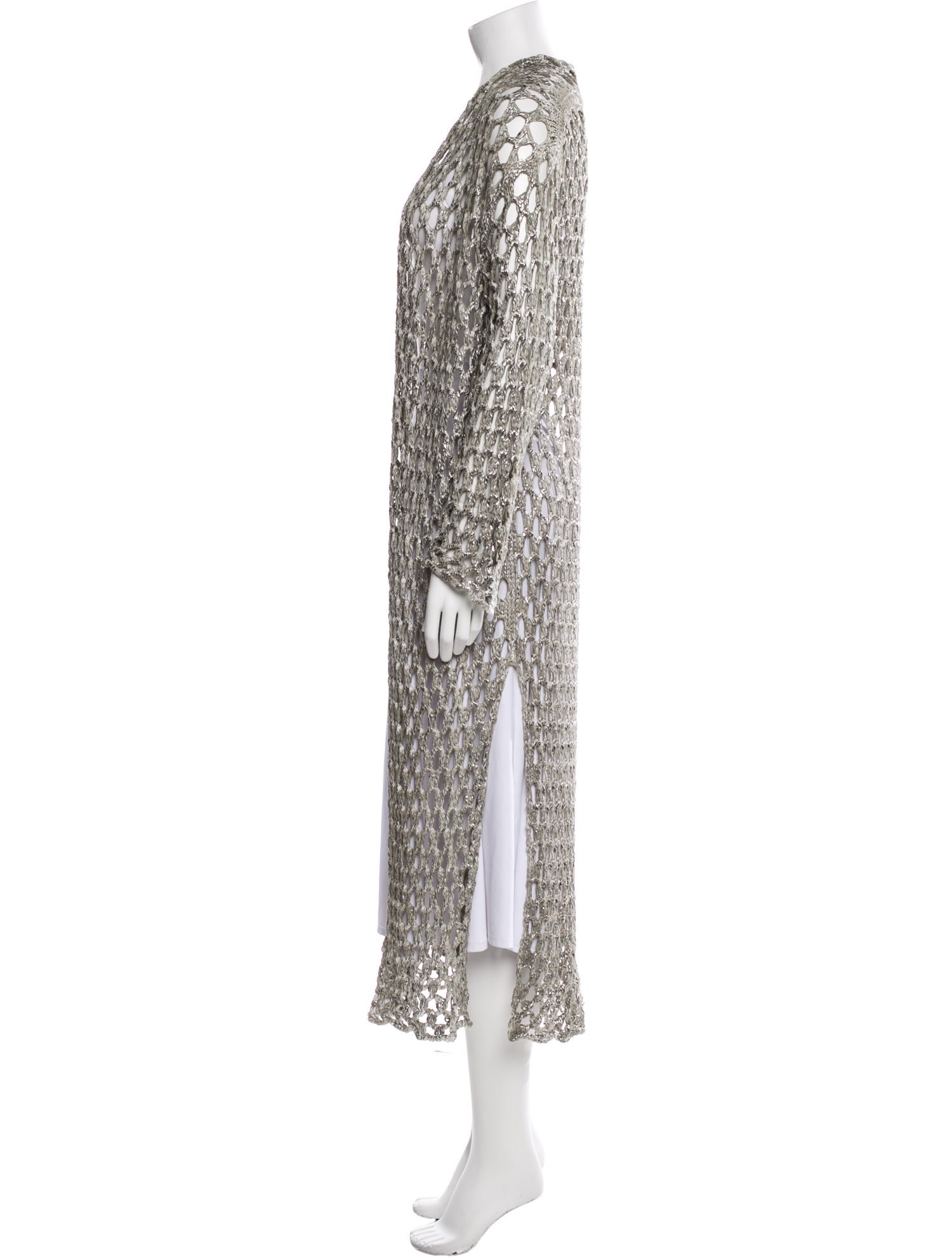 Avant Toi Printed V-Neck Sweater w/ Tags