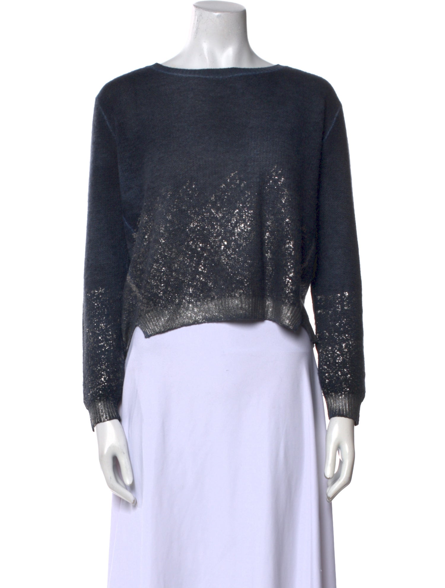 Avant Toi Cashmere Bateau Neckline Sweater