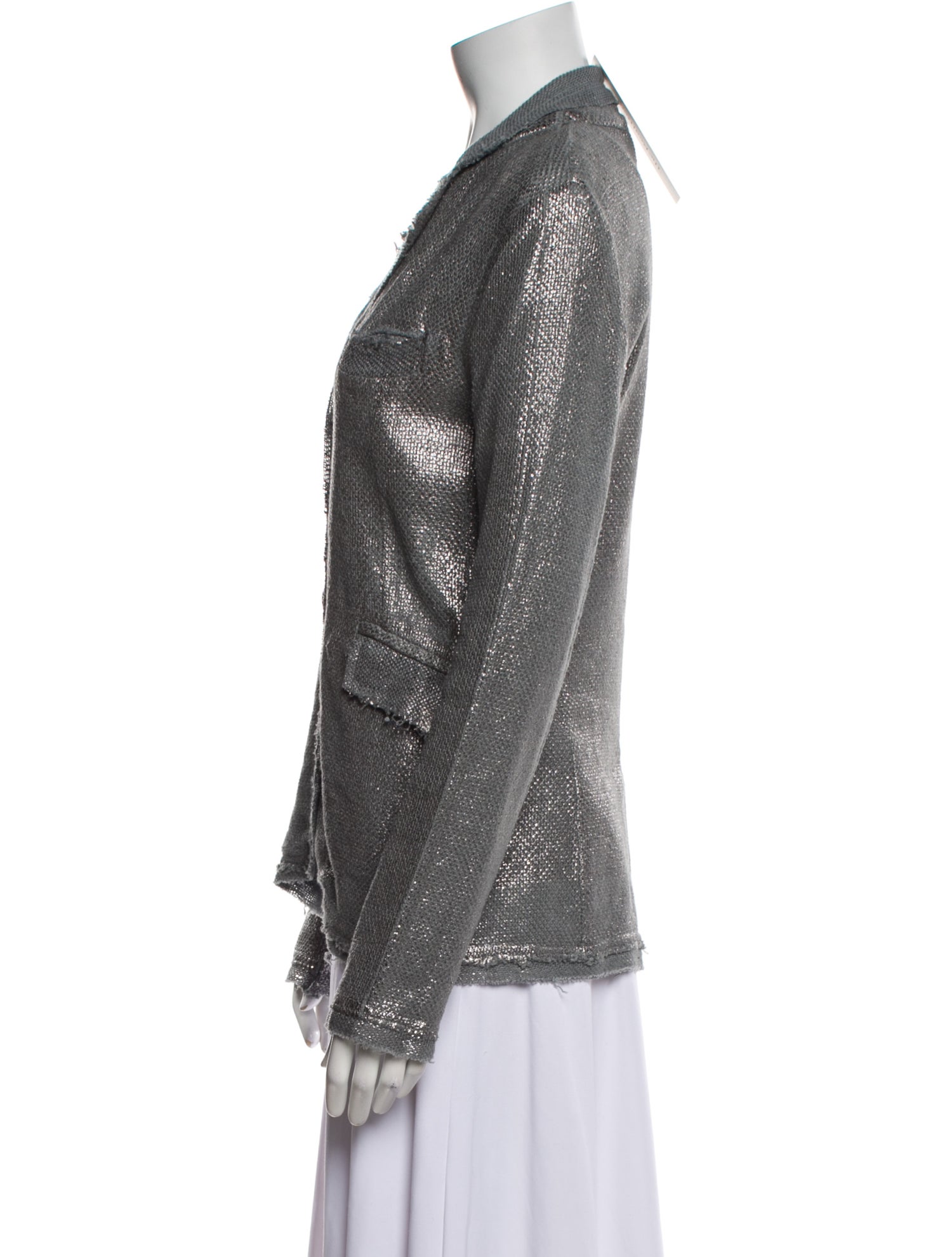 Avant Toi Tweed Pattern Blazer